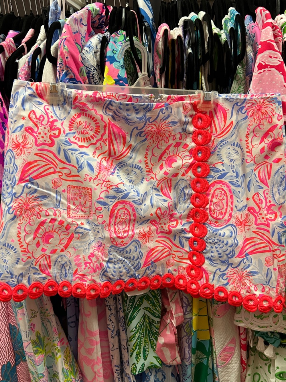 NWT Lilly Pulitzer Michelina skort Americana print